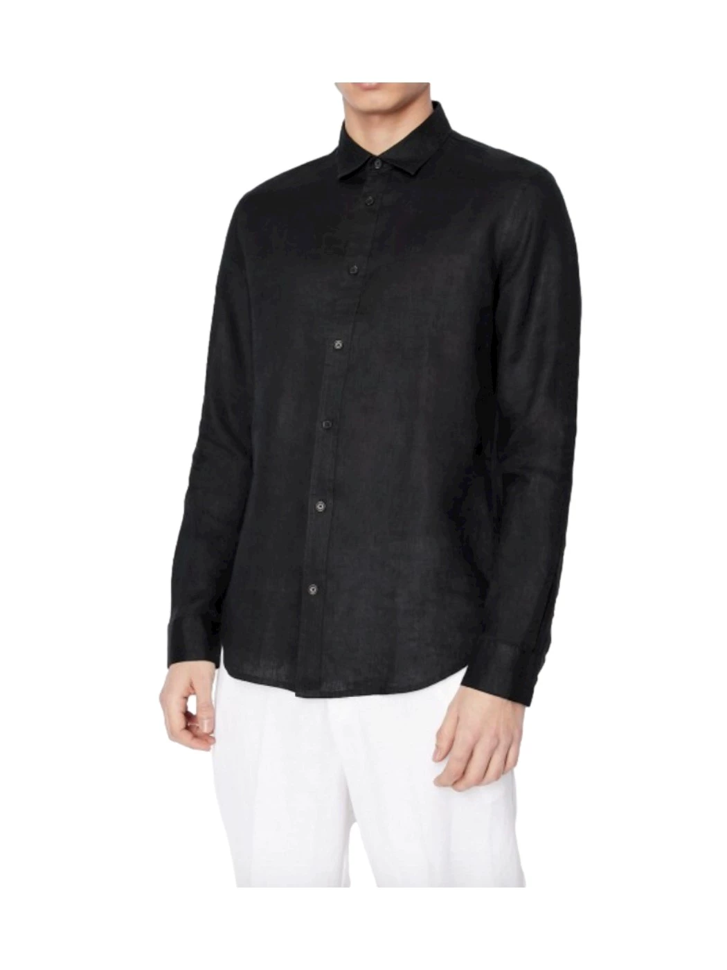 Armani Exchange pure linen shirt